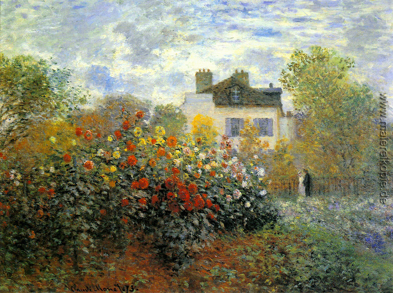 Der Garten von Monet in Argenteuil