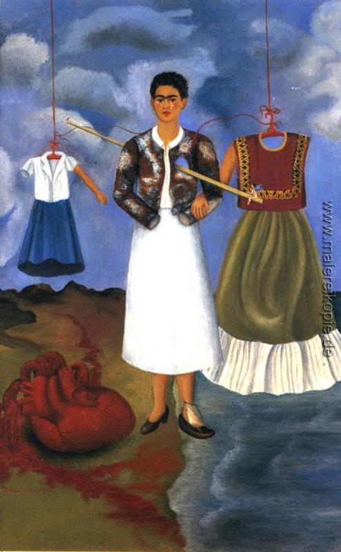 Speicher Das Herz Di Frida Kahlo Von Frida Kahlo Olgemalde Reproduktion