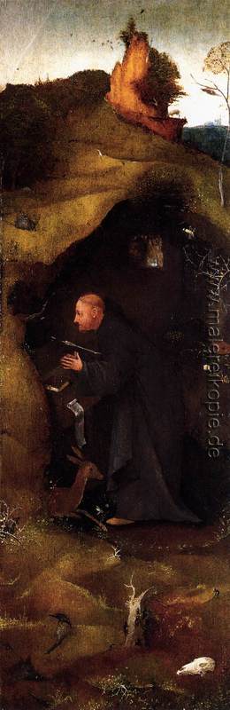 Hermit Heiligen Triptychon (rechtes Bild)