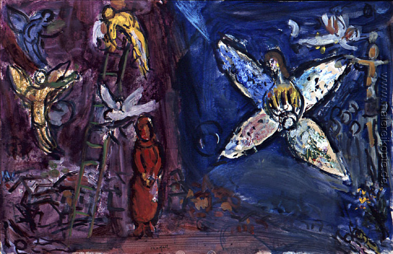 Die Jakobs Traum di Marc Chagall von Marc Chagall