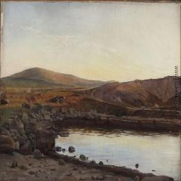 Fra Jyderup. Studie Til En Vandingsscene Fra Jyderup. Studie Til En Vandingsscene