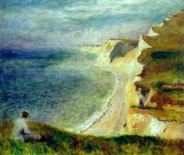 Klippen an der Küste in der Nähe von Pourville Klippen an der Küste in der Nähe von Pourville