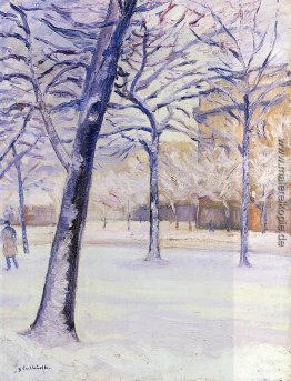Park im Schnee Park im Schnee