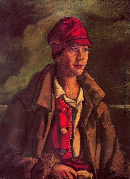 Porträt von Frau Amalia Gutierrez-Solana Porträt von Frau Amalia Gutierrez-Solana