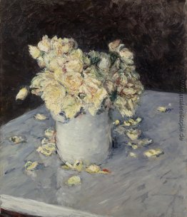 Gelbe Rosen in einer Vase Gelbe Rosen in einer Vase