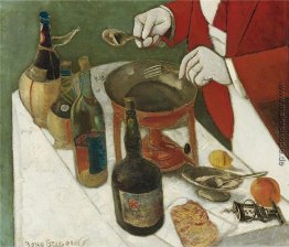 Makin Pfannkuchen. Diptychon Makin Pfannkuchen. Diptychon