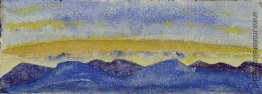 Gebirgskette bei Sonnenuntergang Gebirgskette bei Sonnenuntergang