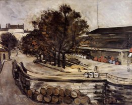 Die Halle aux Vins, von der rue de Jussieu gesehen Die Halle aux Vins, von der rue de Jussieu gesehen