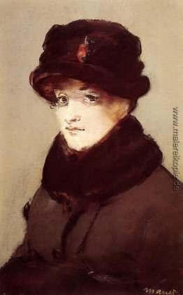 Frau im Pelz (Porträt von Mery Laurent) Frau im Pelz (Porträt von Mery Laurent)