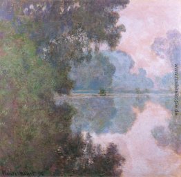 Morgen auf der Seine, in der Nähe von Giverny Morgen auf der Seine, in der Nähe von Giverny