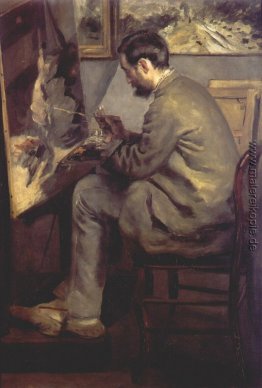 Frederic Bazille Malerei Die Heron (Frederic Bazille an seinem G Frederic Bazille Malerei Die Heron (Frederic Bazille an seinem G