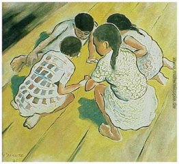 Spielende Kinder Spielende Kinder