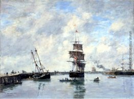 Trouville, Piers, Flut Trouville, Piers, Flut