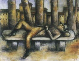 Uomo sulla panchina Uomo sulla panchina