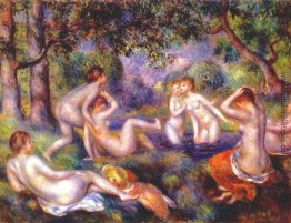 Badegäste in den Wald Badegäste in den Wald