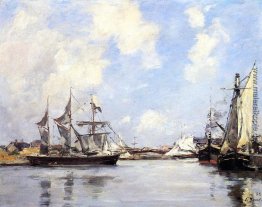 Deauville, der Hafen Deauville, der Hafen
