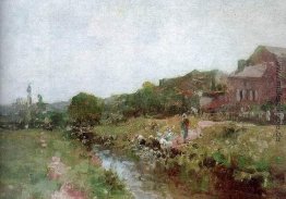 Wäscherin in der Bretagne Wäscherin in der Bretagne