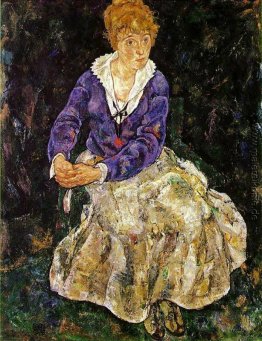 Frau des Künstlers sitzt Frau des Künstlers sitzt