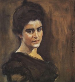 Porträt von Sophia Dragomirova-Lukomskaya Porträt von Sophia Dragomirova-Lukomskaya