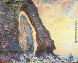 The Rock Nadel durch die Porte d'Aval gesehen The Rock Nadel durch die Porte d'Aval gesehen