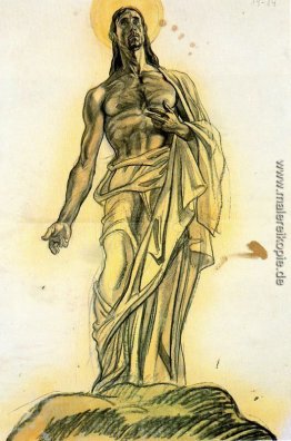 Skizze der Dekoration für die Kuppel-Kloster von Jesus und Mary Skizze der Dekoration für die Kuppel-Kloster von Jesus und Mary