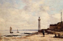 Leuchtturm bei Honfleur Leuchtturm bei Honfleur
