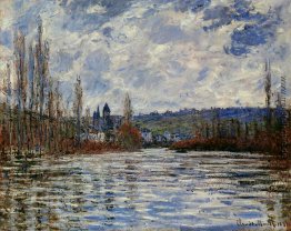 Flut der Seine bei Vetheuil Flut der Seine bei Vetheuil