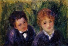 Junger Mann und junge Frau Junger Mann und junge Frau