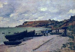 Sainte-Adresse, Fischerboote auf der Shore- Sainte-Adresse, Fischerboote auf der Shore-