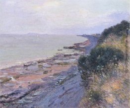 Cliffs at Penarth, Abend, Ebbe Cliffs at Penarth, Abend, Ebbe
