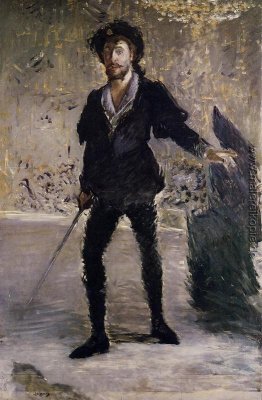 Porträt von Faure als Hamlet Porträt von Faure als Hamlet
