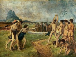 Junges Spartans Trainieren Junges Spartans Trainieren