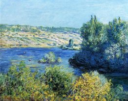 Die Seine bei Vetheuil Die Seine bei Vetheuil