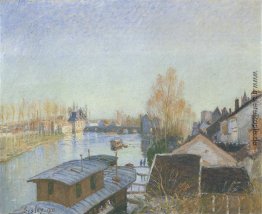 Ufer der Loing nahe Moret Ufer der Loing nahe Moret