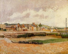 Nachmittag, der Dunquesne Basin, Dieppe, Ebbe Nachmittag, der Dunquesne Basin, Dieppe, Ebbe