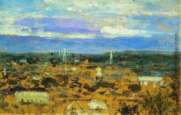 Landschaft mit einem Kloster Landschaft mit einem Kloster