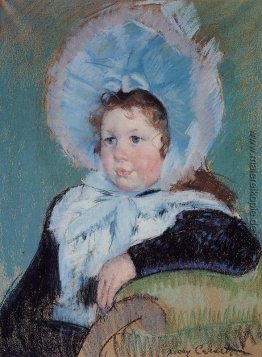 Dorothy in einem sehr großen Bonnet und einem dunklen Mantel Dorothy in einem sehr großen Bonnet und einem dunklen Mantel