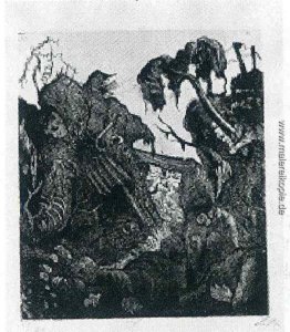 Zerfallenden Trench Zerfallenden Trench