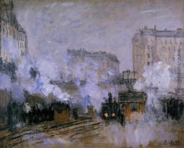 Saint-Lazare Station, Ankunft eines Zuges Saint-Lazare Station, Ankunft eines Zuges