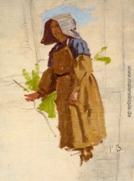 Weinleser in einem Cap I Weinleser in einem Cap I