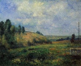 Landschaft, in der Nähe von Pontoise Landschaft, in der Nähe von Pontoise