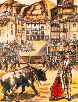 Cape in einem Dorf Cape in einem Dorf