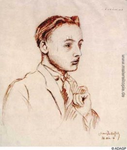 Porträt von Armand Salacrou Porträt von Armand Salacrou
