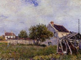 Eine alte Hütte in Sablons Eine alte Hütte in Sablons