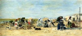 Trouville, Beach Scene Trouville, Beach Scene