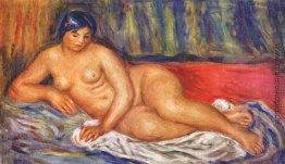 Nacktes Mädchen liegend Nacktes Mädchen liegend