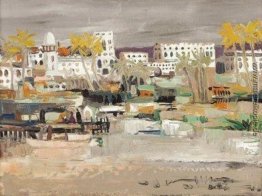Eine arabische Stadt Eine arabische Stadt