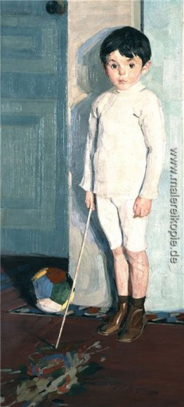 Porträt der jungen K.M Porträt der jungen K.M