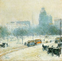 Winter in Union Square Winter in Union Square