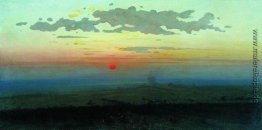 Sonnenuntergang in der Steppe Sonnenuntergang in der Steppe